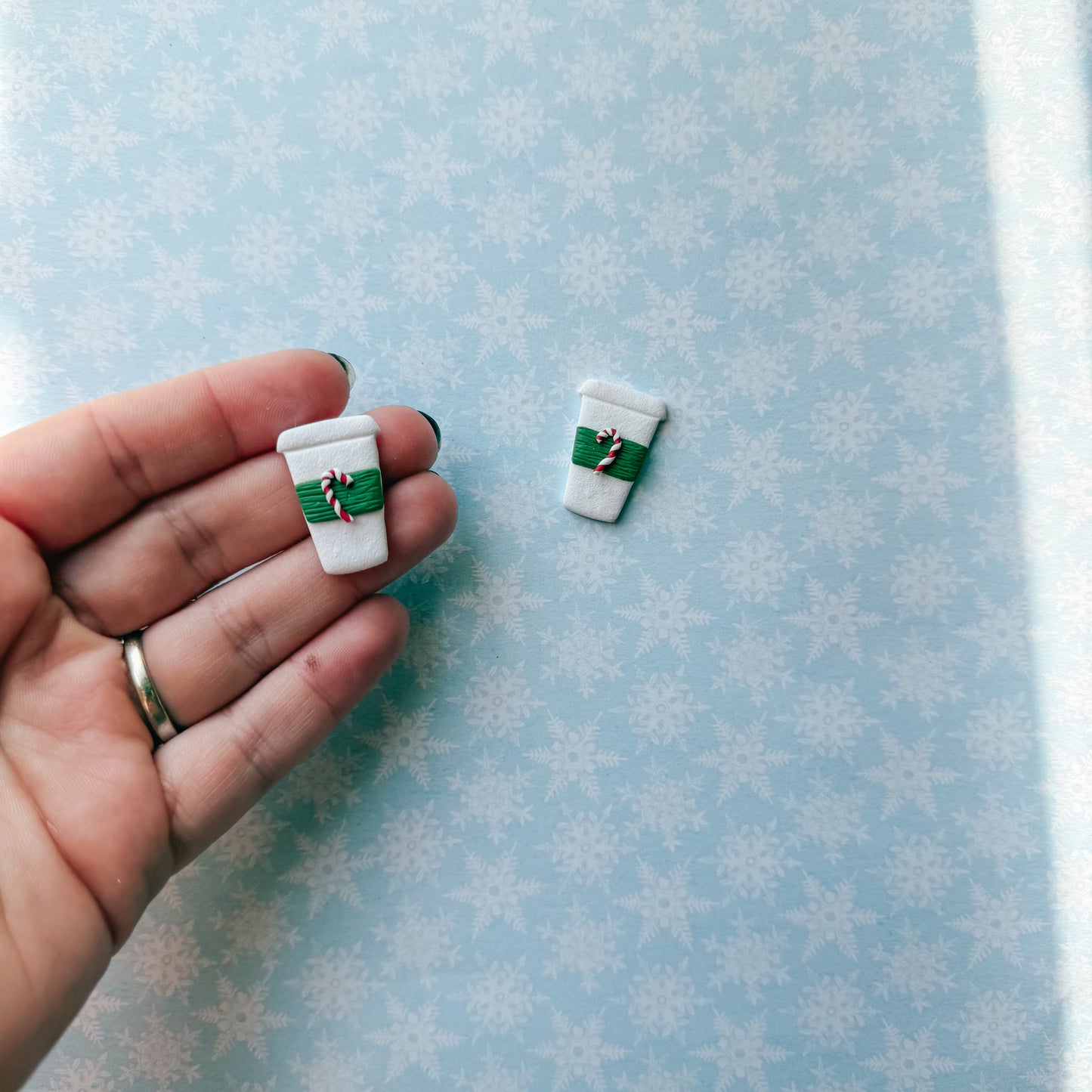 Peppermint Mocha Studs