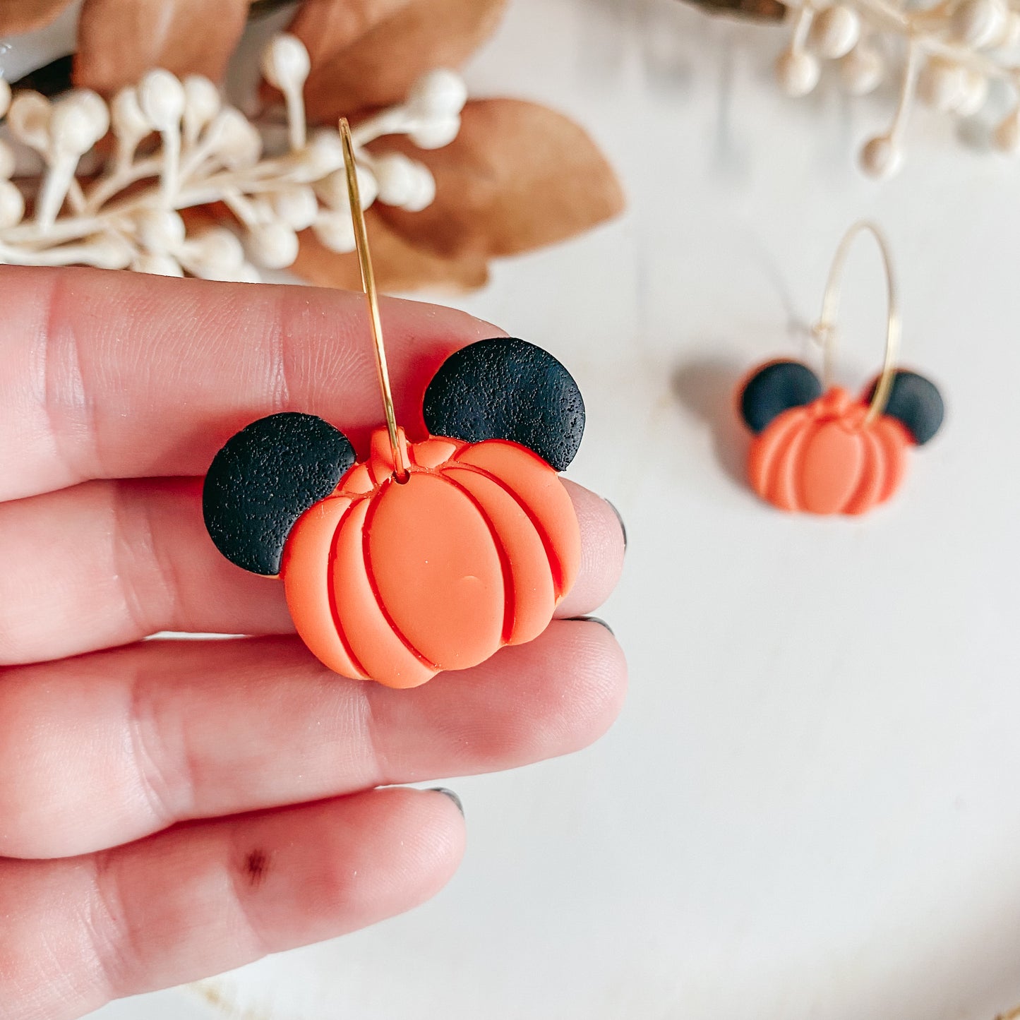 Mouse Pumpkin Hoops