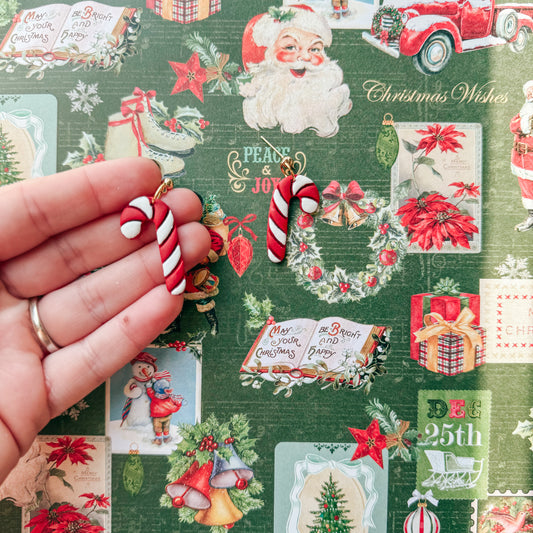 Candy Cane Dangles