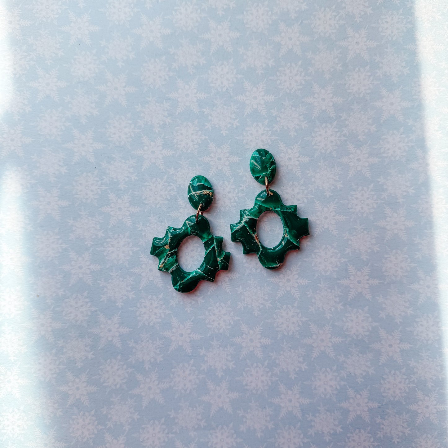 Green Quartz Dangles